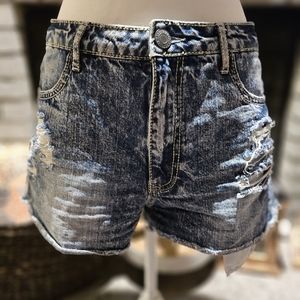 Mossimo High Rise Denim Shorts Size 11